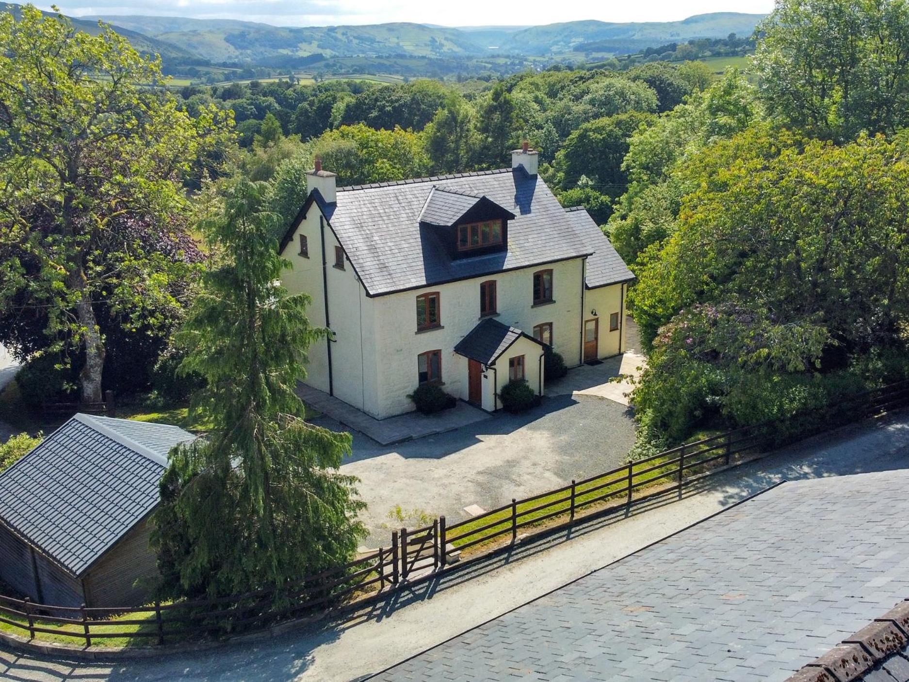 Oakwood House, Rhayader Villa Saint Harmon Buitenkant foto